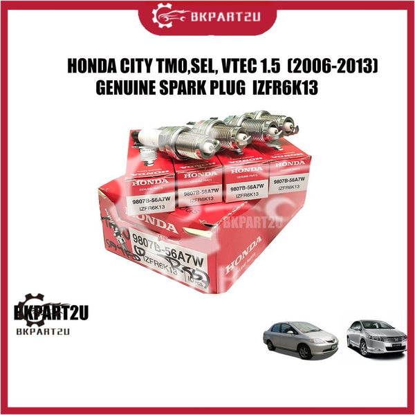 Honda Genuine Spark Plug b9807B-56A7W Iridium Spark Plugs  IZFR6K13   suitable for Honda city Tmo,Sel Gd8 Gm5 Ori