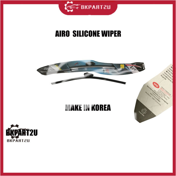 AIRO Boneless Hybrid Silicone Car Wiper Perodua Proton Toyota Mazda Honda Nissan Suzuki Hyundai Mitsubishi
