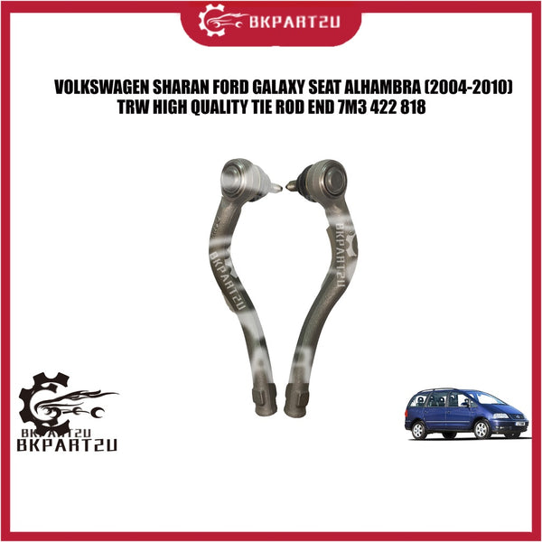 VOLKSWAGEN SHARAN FORD GALAXY SEAT ALHAMBRA (2004-2010) TIE ROD END MADE BY TRW 7M3 422 818 ONE SET 2