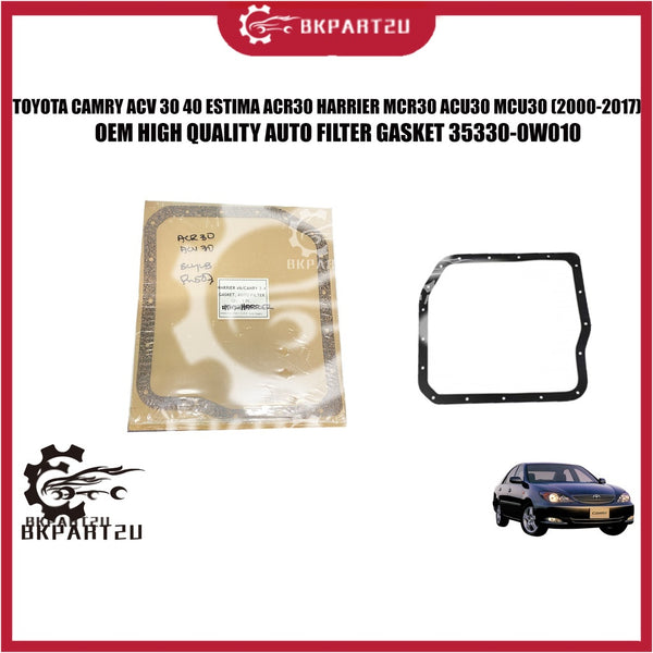 TOYOTA CAMRY ACV 30 ESTIMA ACR30 HARRIER MCU30 (2000-2017) AUTO FILTER GASKET MADE BY OEM 35330-0W010
