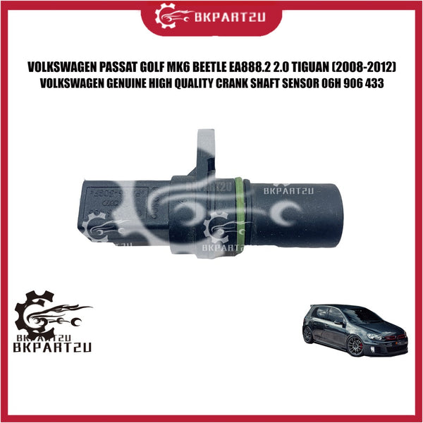 VOLKSWAGEN PASSAT GOLF MK6 BEETLE EA888.2 2.0 TIGUAN (2008-2012) CRANK SHAFT SENSOR 06H 906 433