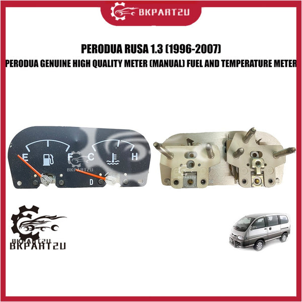 PERODUA RUSA 1.3 (1996-2007) METER (MANUAL) FUEL AND TEMPERATURE METER MADE BY PERODUA GENUINE