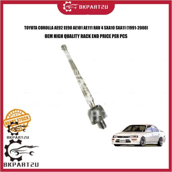 TOYOTA COROLLA AE92 EE90 AE101 AE111 RAV 4 SXA10 SXA11 (1991-2000) RACK END PER PCS OEM 45503-29365