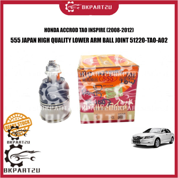 HONDA ACCROD TAO 2.0 2.4 INSPIRE (2008-2012)LOWER ARM BALL JOINT MADE BY Sankei 555 JAPAN PRICE PER PCS 51220-TAO-A02