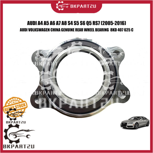 AUDI A4 A5 A6 A7 A8 S4 S5 S6 Q5 RS7 (2005-2016) FRONT REAR WHEEL BEARING GENUINE 8KD 407 625 C