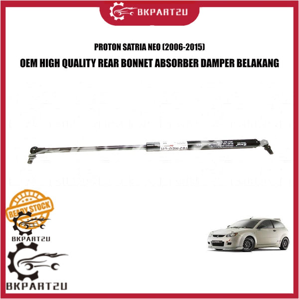 PROTON SATRIA NEO (2006-2015) REAR BONNET ABSORBER DAMPER BOOT BELAKANG OEM PRICE PER SET 3 MONTH WARRANTY