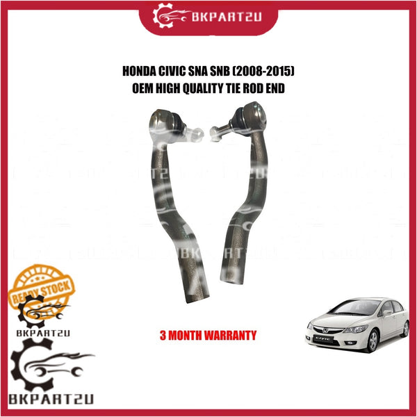 HONDA CIVIC SNA SNB 2.0 FD1 FD2 FB TRO (2008-2015) TIE ROD END MADE BY OEM ONE SET KIRI KANAN