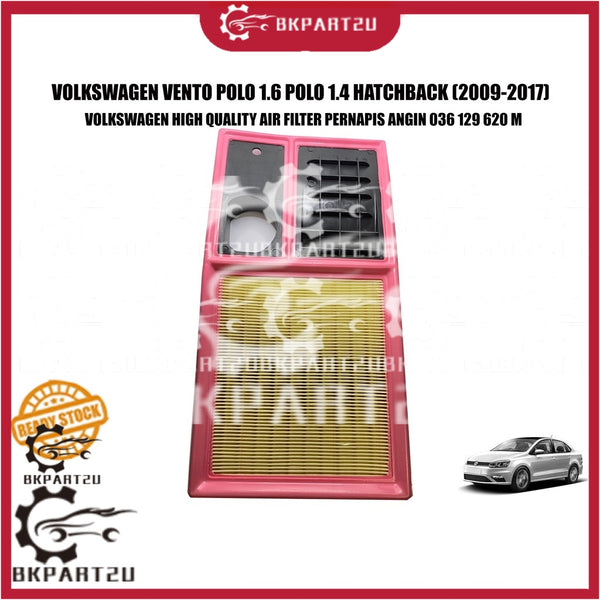 VOLKSWAGEN VENTO POLO 1.6 POLO 1.4 HATCHBACK 2009-2017 POLO AIR FILTER PERNAPIS ANGIN 036 129 620 M