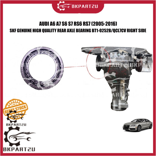 AUDI A6 A7 S6 S7 RS6 RS7 (2005-2016) REAR AXLE BEARING RIGHT SIDE BT1-0252B/QCL7CV MADE BY SKF