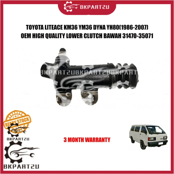 TOYOTA LITEACE KM36 YM36 DYNA YH80(1986-2007) LOWER CLUTCH PUMP BAWAH MADE BY OEM 3 MONTH WARRANTY 31470-35071