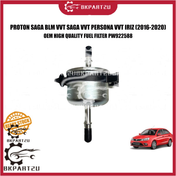 PROTON SAGA BLM VVT SAGA VVT PERSONA NEW VVT IRIZ (2016-2020)  FUEL FILTER PETROL FILTER MADE BY OEM PW922588