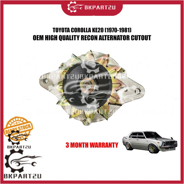 TOYOTA COROLLA KE20 (1970-1981) ALTERNATOR CUTOUT 3PIN MADE BY RECON OEM 3 MONTH WARRANTY