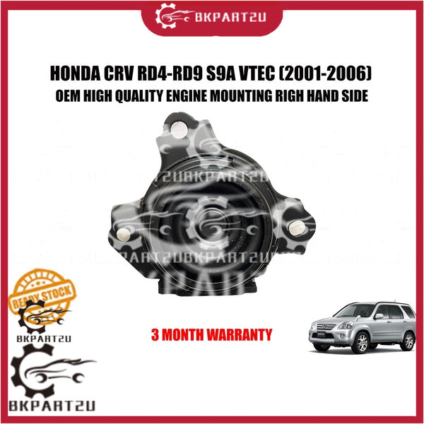 HONDA CRV RD4-RD9 S9A VTEC STREAM S7A RN3 (2001-2006) ENGINE MOUNTING RIGH HAND SIDE KANAN MADE BY OEM 3 MONTH WARRANTY