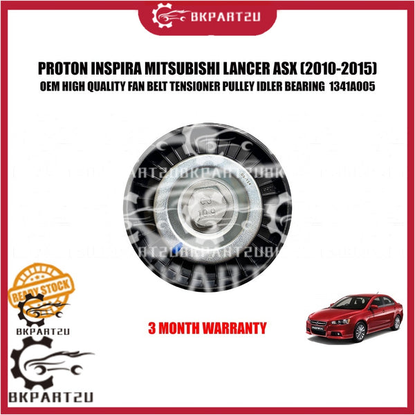 PROTON INSPIRA MITSUBISHI LANCER ASX (2010-2015) FAN BELT TENSIONER PULLEY IDLER BEARING 70X23.5 1341A005 MADE BY OEM