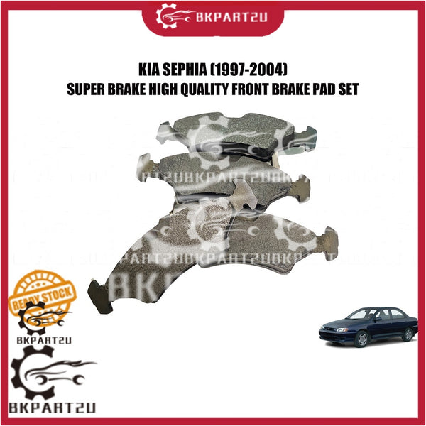 KIA SEPHIA (1997-2004) FRONT BRAKE PAD LINING BRAKE DEPAN BRAKE PAD MADE BY OEM ONE SET