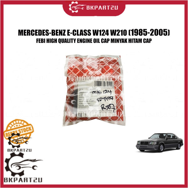 MERCEDES-BENZ E-CLASS W124 W210 E200 E230 E250 (1985-2005) ENGINE OIL CAP MINYAK HITAM FEBI GERMANY