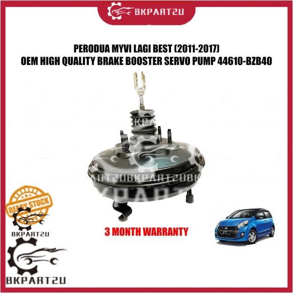 PERODUA MYVI LAGI BEST (2011-2017) BRAKE BOOSTER SERVO PUMP MADE BY OEM 3 MONTH WARRANTY BRAND NEW