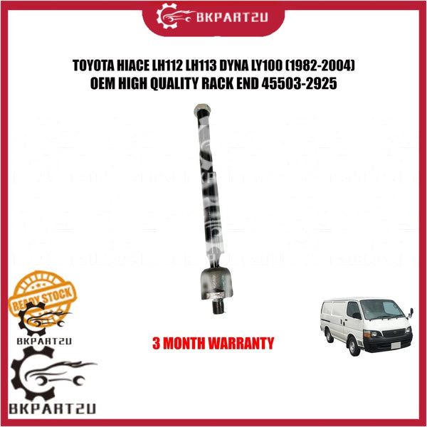 TOYOTA HIACE LH112 LH113 DYNA LY100 (1982-2004)  RACK END MADE BY OEM PRICE PER PCS 45503-2925