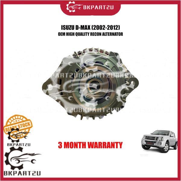 ISUZU D-MAX 2.5 DiTD ISUZU D-MAX 3.0 L (2002-2012) ALTERNATOR NO PUMP 7PK MADE BY OEM 3 MONTH WARRANTY 104210-9031