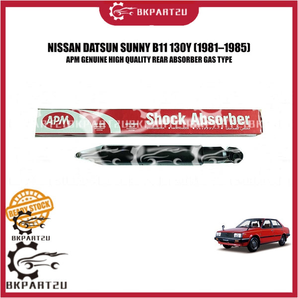 NISSAN DATSUN SUNNY B11 130Y (1981–1985) REAR ABSORBER GAS TYPE SIGNAL VALVE MADE BY APM GENUINE PRICE PER SET 2