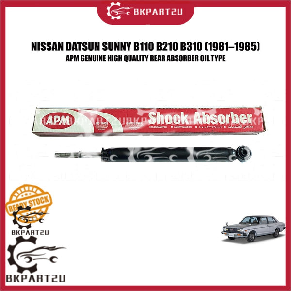 NISSAN DATSUN SUNNY B110 B210 B310 (1970–1981) REAR ABSORBER GAS TYPE SIGNAL VALVE MADE BY APM GENUINE PRICE PER SET 2