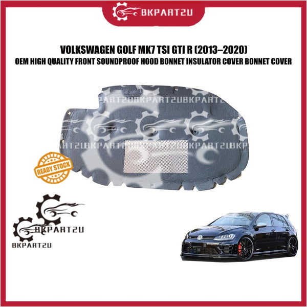 VOLKSWAGEN GOLF MK7 TSI GTI R 2013–2020 SOUNDPROOF HOOD INSULATOR ENGINE COVER ATAS BONNET 5G0 863 831