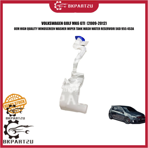 VOLKSWAGEN GOLF MK6 GTI  (2009-2012) WINDSCREEN WASHER WIPER TANK WASH WATER RESERVOIR 56D 955 453A
