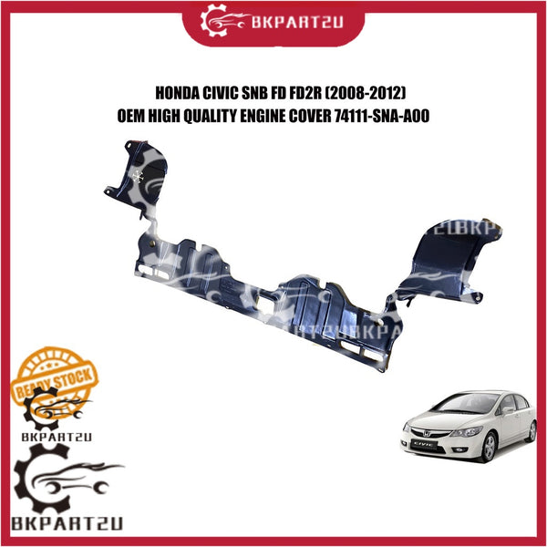 HONDA CIVIC SNB FD FD2R TYPE R K20A (2008-2012) ENGINE UNDER COVER OEM 74111-SNA-A00