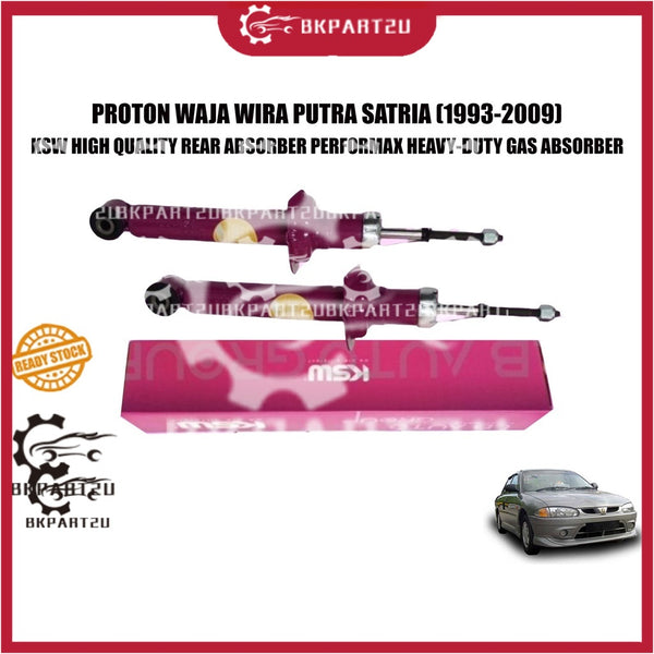 PROTON WAJA WIRA PUTRA SATRIA (1993-2009) REAR ABSORBER PERFORMAX HEAVY-DUTY GAS ABSORBER PRICE PER PCS 2 PCS