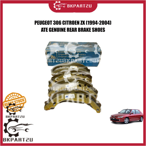 PEUGEOT 306 CITROEN ZX DIESEL PETROL (1994-2004) REAR BRAKE SHOES LIGHTNING BRAKE BELAKANG BRAKE MADE BY ATE GERMANY