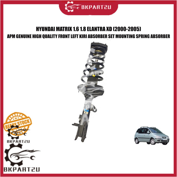 HYUNDAI MATRIX 1.6 1.8 ELANTRA XD (2000-2005) FRONT LEFT KIRI ABSORBER SET MOUNTING SPRING ABSORBER APM SATU SET KIRI