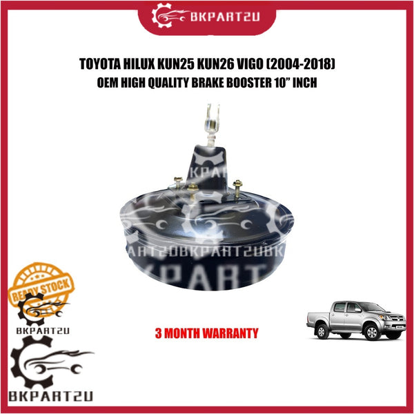 TOYOTA HILUX KUN25 KUN26 VIGO 2004-2018 BRAKE BOOSTER 10 INCH SERVO PUMP AUTO MANUAL