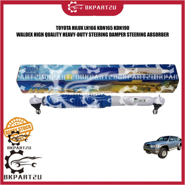 TOYOTA HILUX LN166 KDN165 KDN190 PICK UP STEERING DAMPER STEERING ABSORBER MADE BY WALDEX HEAVY-DUTY 3 MONTH WARRANTY