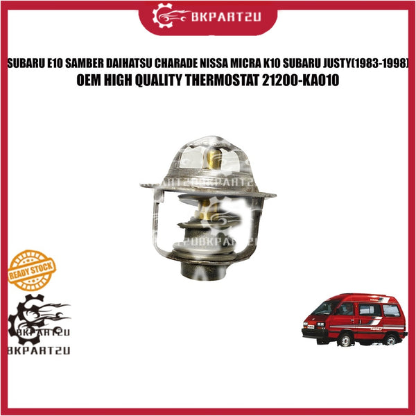 SUBARU E10 SAMBER DAIHATSU CHARADE NISSA MICRA K10  JUSTY SUZUKI SJ410 THERMOSTAT MADE BY OEM W44SB-82 21200-KA010