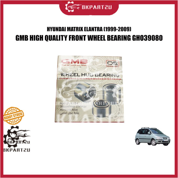 HYUNDAI MATRIX ELANTRA (1999-2009) FRONT WHEEL BEARING GHO39080 MADE BY GMB PRICE PER PCS