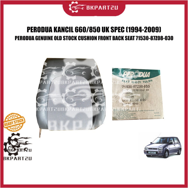 PERODUA KANCIL 660/850 UK SPEC (1994-2009) CUSHION FRONT BACK SEAT MADE BY PERODUA GENUINE 71530-87Z08-030