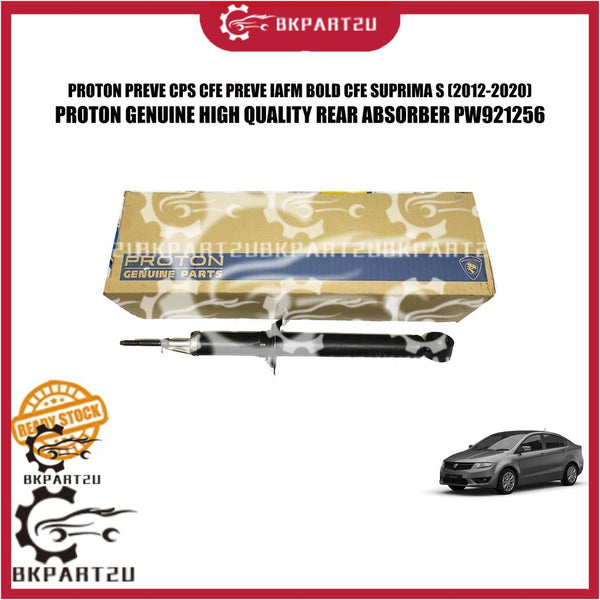 PROTON PREVE CPS CFE PREVE IAFM BOLD CFE SUPRIMA S REAR ABSORBER BELAKANG PROTON ORIGINAL GENUINE PW921256 ONE SET 2PCS