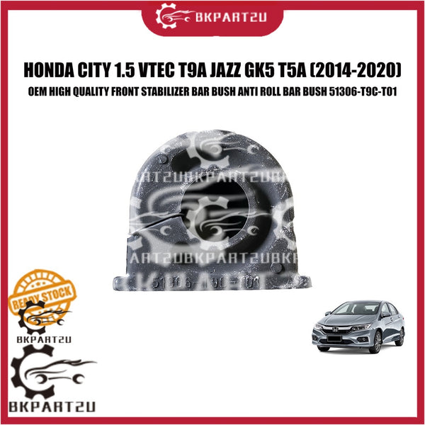 HONDA CITY 1.5 VTEC T9A JAZZ GK5 T5A (2014-2020) FRONT STABILIZER BAR BUSH ANTI ROLL BAR BUSH 51306-T9C-T01 1 ONE SET 2