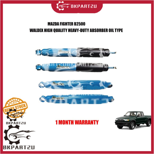 MAZDA FIGHTER B2500 (1999-2006) HEAVY-DUTY ABSORBER OIL TYPE SHAFT BESAR KUAT!! BERAT WALDEX PER SET HARGA 2 BATANG