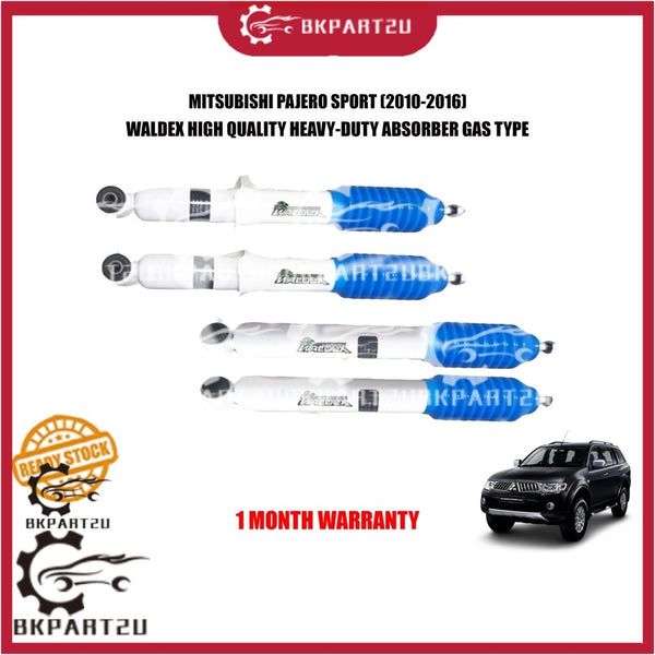 MITSUBISHI PAJERO SPORT (2010-2016) HEAVY-DUTY ABSORBER GAS TYPE SHAFT BESAR KUAT!! BERAT WALDEX PER SET HARGA 2 BATANG