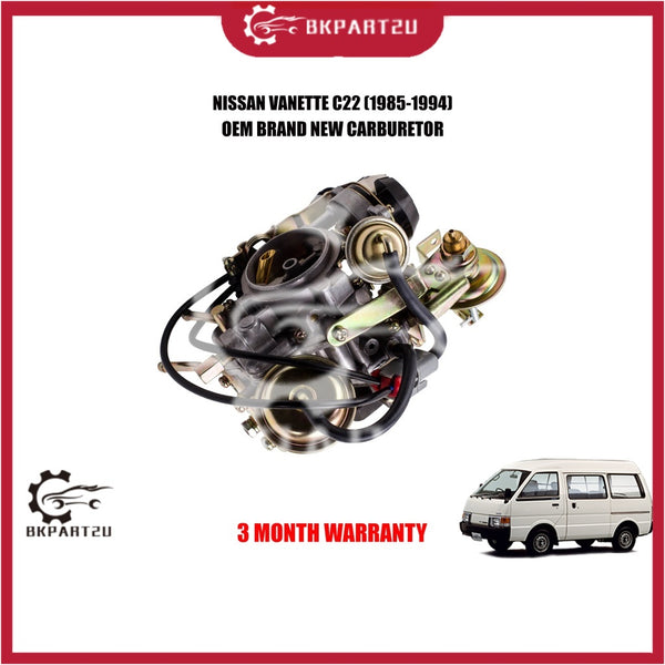 NISSAN VANETTE C22 (1985-1994) CARBURETOR NEW BRAND NEW BARU MADE BY OEM 3 MONTH WARRANTY