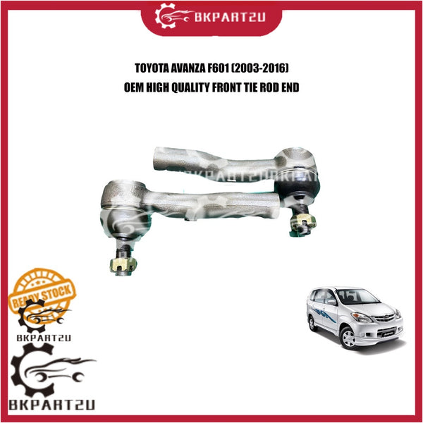 TOYOTA AVANZA F601 F602 (2003-2016) STEERING TIE ROD END OUTER BELAH TYRE OEM ONE SET 5047-BZ010