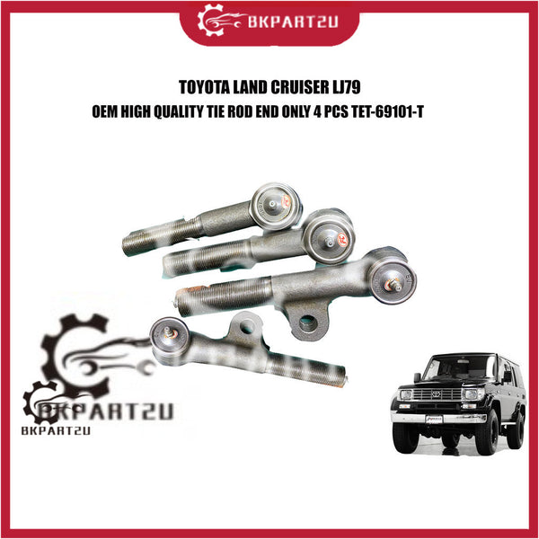 TOYOTA LAND CRUISER LJ79  TIE ROD END ONE SET TIE ROD END MADE BY OEM TET-69101-T OLD STOCK
