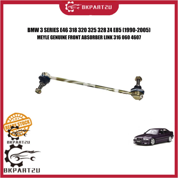 BMW 3 SERIES E46 318 320 325 328 Z4 E85 (1990-2005) FRONT ABSORBER LINK ROD-STRUT STABILISER MEYLE 316 060 4607