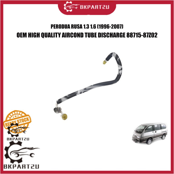 PERODUA RUSA 1.3 1.6 (1996-2007) AIRCOND TUBE DISCHARGE WITH VALVE  MADE BY PERODUA GENUINE 88715-87Z02