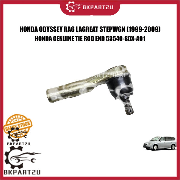 HONDA ODYSSEY RA6 LAGREAT STEPWGN (1999-2009) STEERING TIE ROD END MADE BY HONDA GENUINE ORIGINAL 53540-S0X-A01