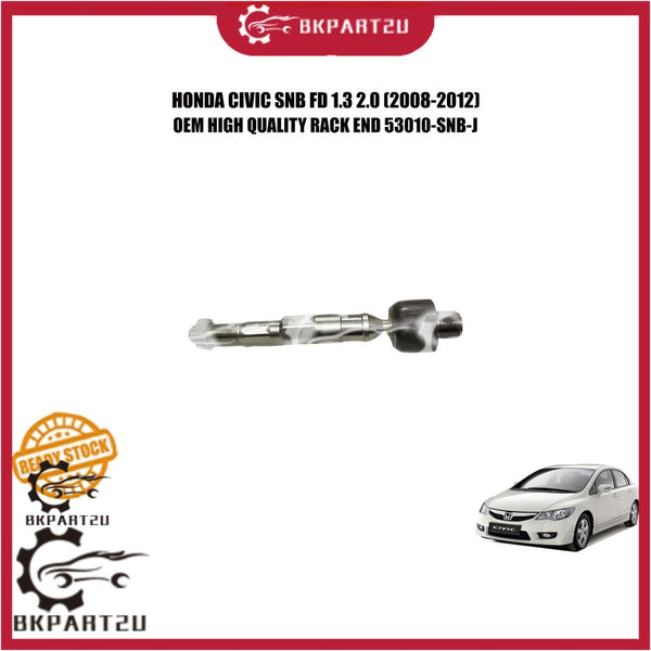 HONDA CIVIC SNB FD 1.3 2.0 (2008-2012) STEERING BALL HEAD RACK END MADE BY OEM 53010-SNB-J PRICE PER PCS