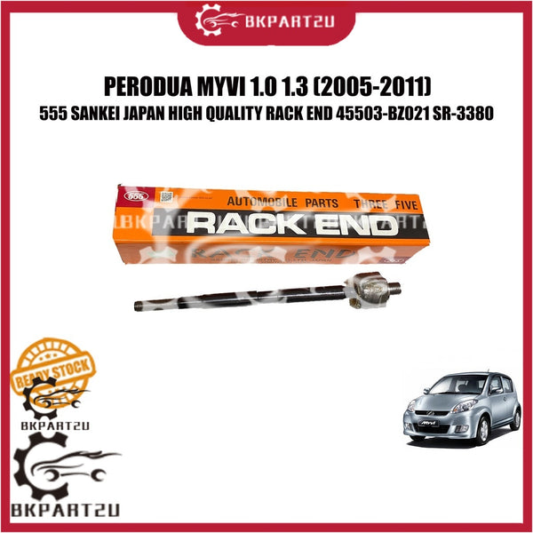 PERODUA MYVI 1.0 1.3 2005-2011 STEERING BALL HEAD RACK END 555 SANKEI JAPAN TIGA LIMA 45503-BZ021