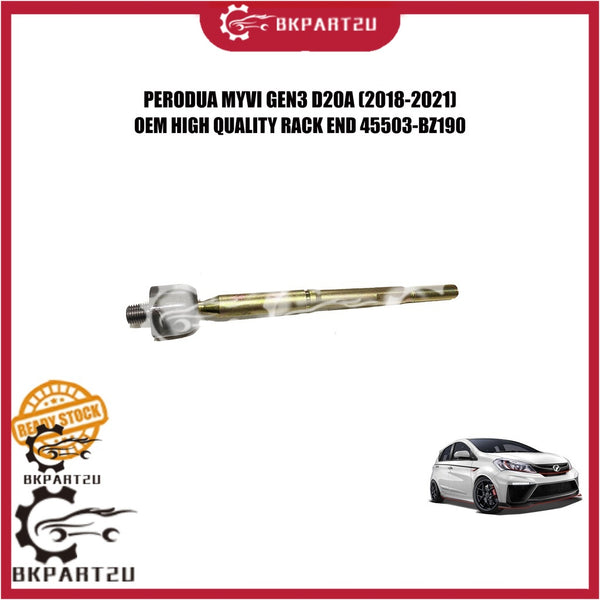 PERODUA MYVI GEN3 D20A (2018-2021) STEERING BALL HEAD RACK END MADE BY OEM 45503-BZ190 PRICE PER PCS
