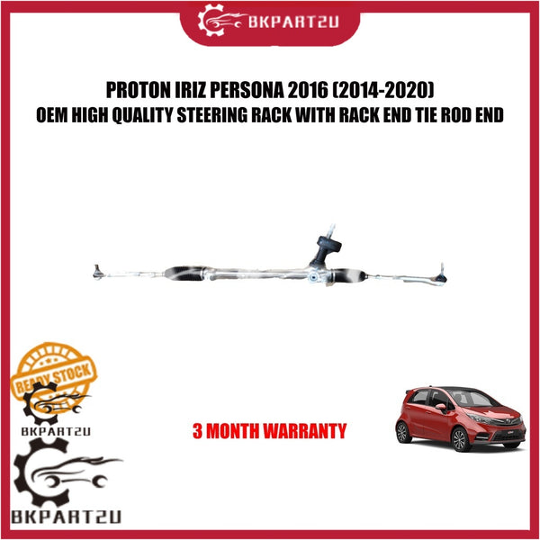 PROTON IRIZ PERSONA 2016 (2014-2020) ELECTRONIC POWER STEERING RACK RACK END TIE ROD COVER SET OEM 3 MONTH WARRANTY